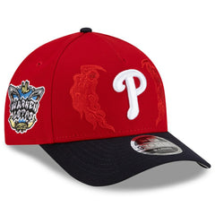 Philadelphia Phillies New Era x Warren Lotas 9FORTY A-Frame M-Crown Adjustable Hat - Red/Navy Hats