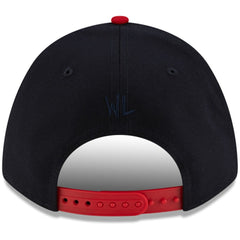 Atlanta Braves New Era x Warren Lotas 9FORTY A-Frame M-Crown Adjustable Hat - Navy/Red Hats