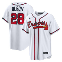 Matt Olson Atlanta Braves Nike Home Replica Jersey - White Jerseys