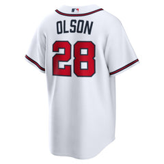 Matt Olson Atlanta Braves Nike Home Replica Jersey - White Jerseys