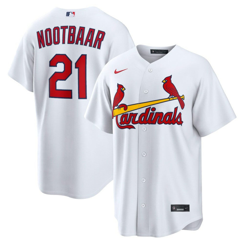 Lars Nootbaar St. Louis Cardinals Nike Home Replica Jersey - White Jerseys