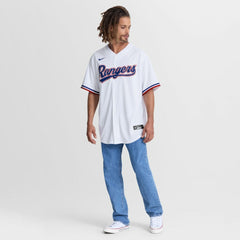Wyatt Langford Texas Rangers Nike Home Replica Jersey - White Jerseys
