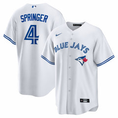 George Springer Toronto Blue Jays Nike Home Replica Jersey - White Jerseys