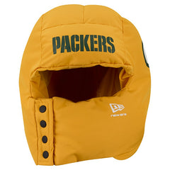 Green Bay Packers New Era Puffer Balaclava - Gold