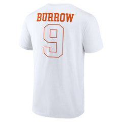 Joe Burrow Cincinnati Bengals Name & Number T-Shirt - White T-shirts