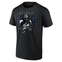 CeeDee Lamb Dallas Cowboys Humble Shadow Player T-Shirt - Black T-shirts