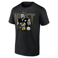 T.J. Watt Pittsburgh Steelers Humble Shadow Player T-Shirt - Black T-shirts