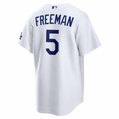 Freddie Freeman Los Angeles Dodgers Nike Home Stadium Jersey - White Jerseys