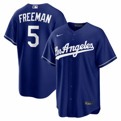 Freddie Freeman Los Angeles Dodgers Nike Alternate Replica Jersey - Royal Jerseys