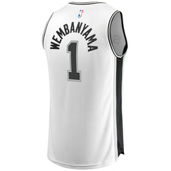 Victor Wembanyama San Antonio Spurs Fast Break Replica Player Jersey Association Edition White - Fanatics