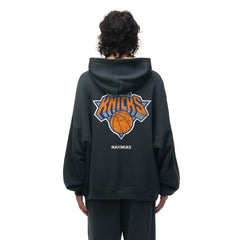 New York Knicks Unisex Miracle Academy x NBA Collection Vintage Sunfade Hoodie Heather Black