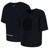 Golden State Warriors Protege Eco-Poly Interlock Fashion Tonal T-Shirt Black