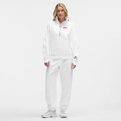 Colorado Avalanche lululemon Women's Long Scuba Oversized Half-Zip Funnel Neck - White | US 203201181