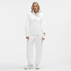 Boston Bruins lululemon Women's Long Scuba Oversized Half-Zip Funnel Neck - White | US 203201185