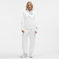 St. Louis Blues lululemon Women's Long Scuba Oversized Half-Zip Funnel Neck - White | US 203201197