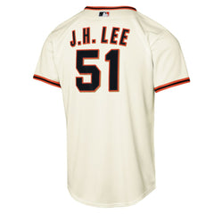 Jung Hoo Lee San Francisco Giants Nike Youth Home Replica Player Jersey - Cream Jerseys