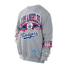Los Angeles Dodgers New Era Sport Classics Sweatshirt - Gray Sweatshirts