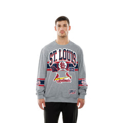 St. Louis Cardinals New Era Sport Classics Sweatshirt - Gray Sweatshirts