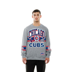 Chicago Cubs New Era Sport Classics Sweatshirt - Gray Sweatshirts