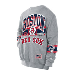 Boston Red Sox New Era Sport Classics Sweatshirt - Gray Sweatshirts