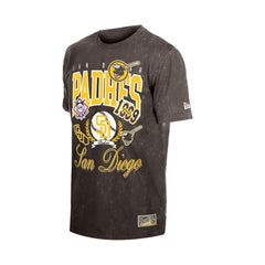 San Diego Padres New Era Mineral Wash T-Shirt - Brown T-shirts