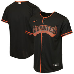San Francisco Giants Nike Youth Alternate Replica Jersey - Black Jerseys