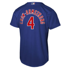 Pete Crow-Armstrong Chicago Cubs Nike Youth Alternate Replica Jersey - Rush Blue Jerseys