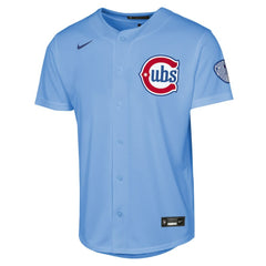 Chicago Cubs Nike Youth Alternate 2 Stadium Jersey - Light Blue Jerseys