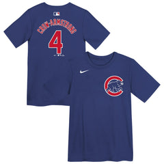 Pete Crow-Armstrong Chicago Cubs Nike Preschool Name & Number T-Shirt - Royal T-shirts