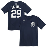 Tarik Skubal Detroit Tigers Preschool Name & Number T-Shirt - Navy T-shirts