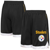 Pittsburgh Steelers Outerstuff Youth All Star Mesh Shorts - Black Shorts