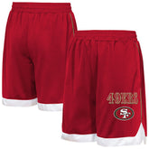 San Francisco 49ers Outerstuff Youth All Star Mesh Shorts - Scarlet Shorts