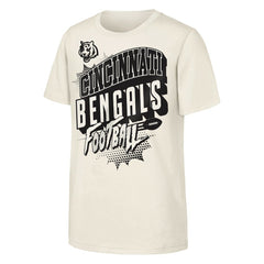 Cincinnati Bengals Outerstuff Youth Action Comic T-Shirt - Natural T-shirts