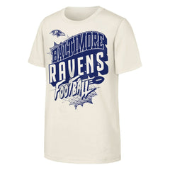 Baltimore Ravens Outerstuff Youth Action Comic T-Shirt - Natural T-shirts