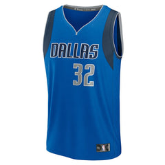 Cooper Flagg Dallas Mavericks 2025 NBA Draft First Round Pick Fast Break Replica Jersey Icon Editi- Blue - Fanatics