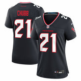 Nick Chubb Houston Texans Women's Team Game Jersey - Navy Jerseys