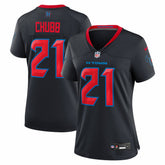 Nick Chubb Houston Texans Women's Game Jersey - Navy Jerseys