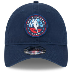 2026 NBA All-Star Game Circle Logo 9TWENTY Adjustable Hat Blue - New Era