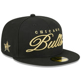 Chicago Bulls 2026 NBA All-Star Game Script 59FIFTY Fitted Hat Black - New Era