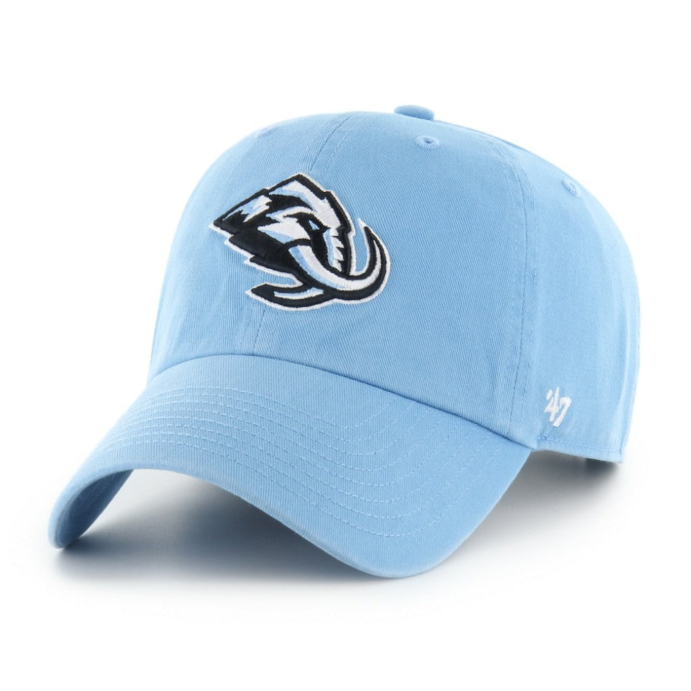 Utah Mammoth '47 Logo Clean Up Adjustable Hat - Light Blue | US 203255147