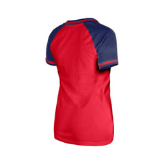 Philadelphia Phillies New Era Women's Gameday V-Neck T-Shirt - Red T-shirts