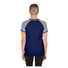 Los Angeles Dodgers New Era Women's Gameday V-Neck T-Shirt - Royal T-shirts