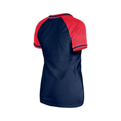Minnesota Twins New Era Women's Gameday V-Neck T-Shirt - Navy T-shirts