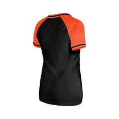 Baltimore Orioles New Era Women's Gameday V-Neck T-Shirt - Black T-shirts