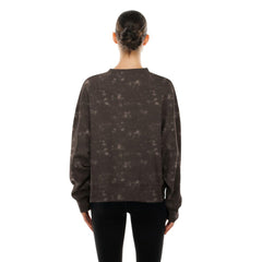 San Diego Padres New Era Women's Throwback Oversized Boxy Sweatshirt - Brown Sweatshirts