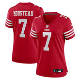 Thomas Morstead San Francisco 49ers Women's Team Game Jersey - Scarlet Jerseys