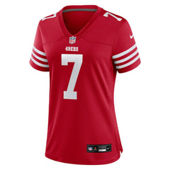 Thomas Morstead San Francisco 49ers Women's Team Game Jersey - Scarlet Jerseys
