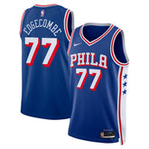 V. J. Edgecombe Philadelphia 76ers Unisex 2025 NBA Draft First Round Pick Swingman Jersey Icon Edition Royal - Nike
