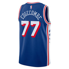 V. J. Edgecombe Philadelphia 76ers Unisex 2025 NBA Draft First Round Pick Swingman Jersey Icon Edition Royal - Nike