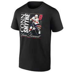 Sam Bennett Florida Panthers 2025 Conn Smythe Winner T-Shirt - Black | US 203256779